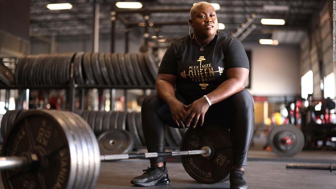 After years of food addiction, record-breaking strongwoman Tamara Walcott says powerlifting 'saved me from myself'