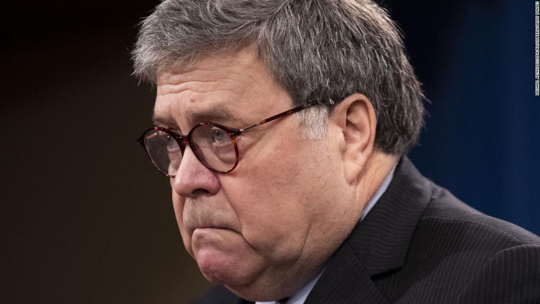 Barr: el Departamento de Justicia debería apelar el fallo ‘profundamente defectuoso’ que aprueba el maestro especial en el caso de documentos de Trump