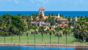 This is an aerial view of former President Donald Trump&#39;s Mar-a-Lago club in Palm Beach, Fla., Wednesday Aug. 31, 2022. The Justice Department says classified documents were &quot;likely concealed and removed&quot; from former President Donald Trump&#39;s Florida estate as part of an effort to obstruct the federal investigation into the discovery of the government records.