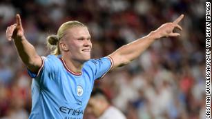 Sevilla 0-4 Manchester City: Erling Haaland hits double as Pep Guardiola's  side make perfect start to Champions League campaign, Football News