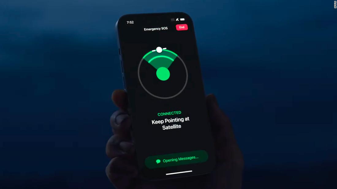 Apple announces satellite emergency SOS feature for iPhone 14