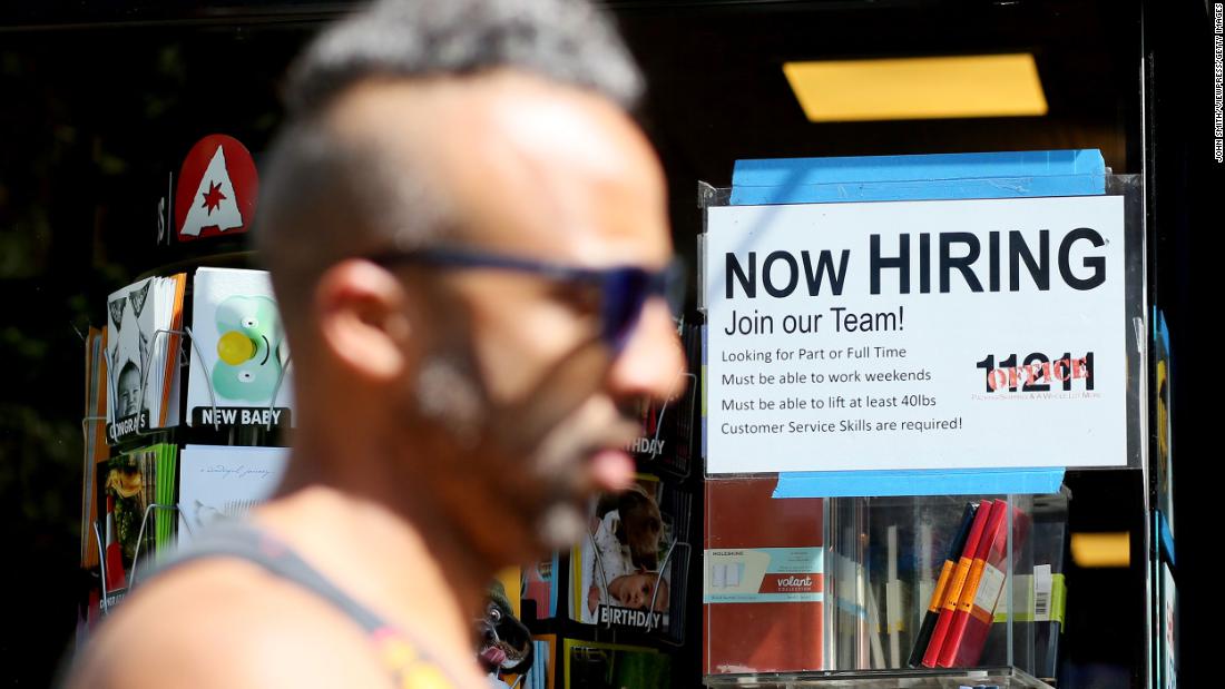 Weekly jobless claims fall again, underscoring tight job market