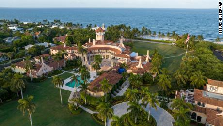 FILE - An aerial view of President Donald Trump&#39;s Mar-a-Lago estate Aug. 10, 2022, in Palm Beach, Fla. A judge on Aug. 25 ordered the Justice Department to make public a redacted version of the affidavit it relied on when federal agents searched the Florida estate of former President Donald Trump to look for classified documents.