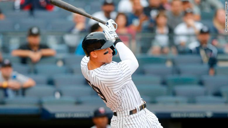 Judge is just six homers away from tying Roger Maris&#39; 1961 AL record. 