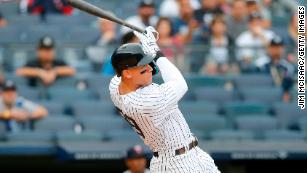 Yankees star Aaron Judge hits homer number 55, keeping pace to