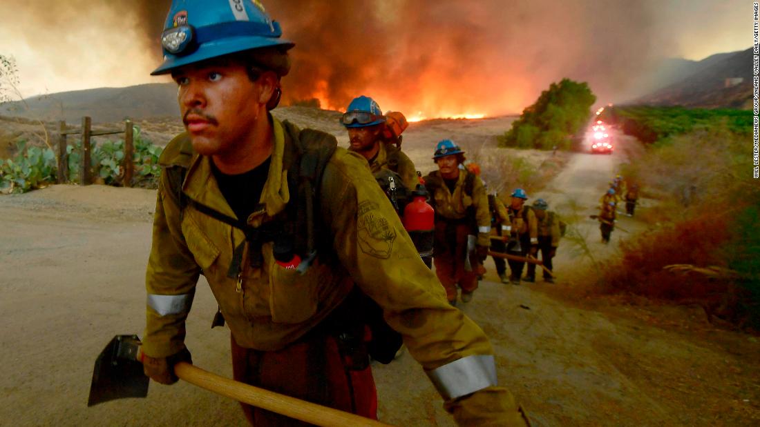 Southern California's Fairview Fire has exploded in size, burning nearly 20K acres and forcing evacuations