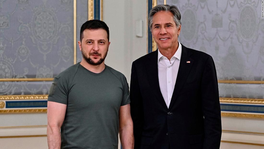 Blinken says Ukrainian counteroffensive is 'proving effective' as he departs Kyiv