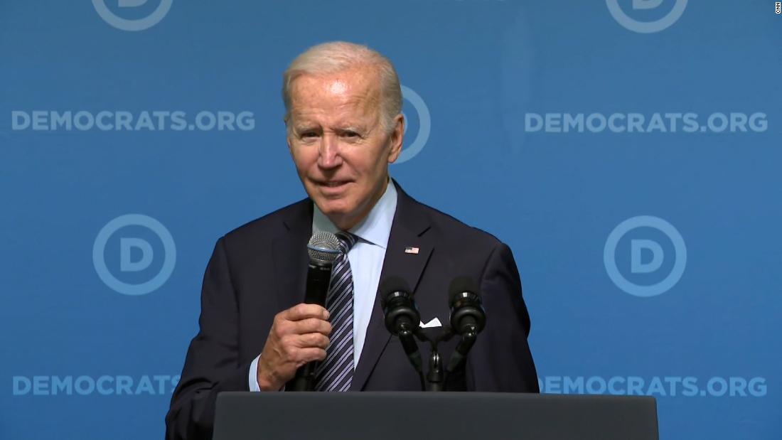 ‘No shame’: Biden mocks GOP for taking credit for legislation they opposed – CNN Video