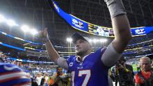 The Buffalo Bills claim their Super Bowl aspirations with a 31-10 win over the reigning champions LA Rams in the NFL season opener.