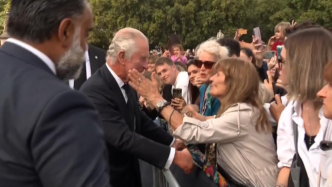 Woman who kissed King Charles III: I love the royal family  – CNN Video