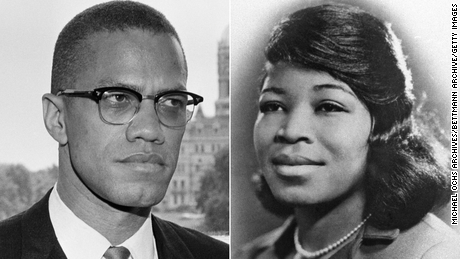For years, the FBI monitored Malcolm X and his wife, Betty Shabazz. 