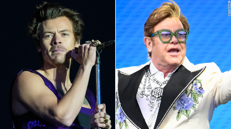Harry Styles, Elton John honor Queen Elizabeth during their concerts