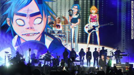 Gorillaz were an early adopter of digital avatars, creating four fictional characters that fronted the band.