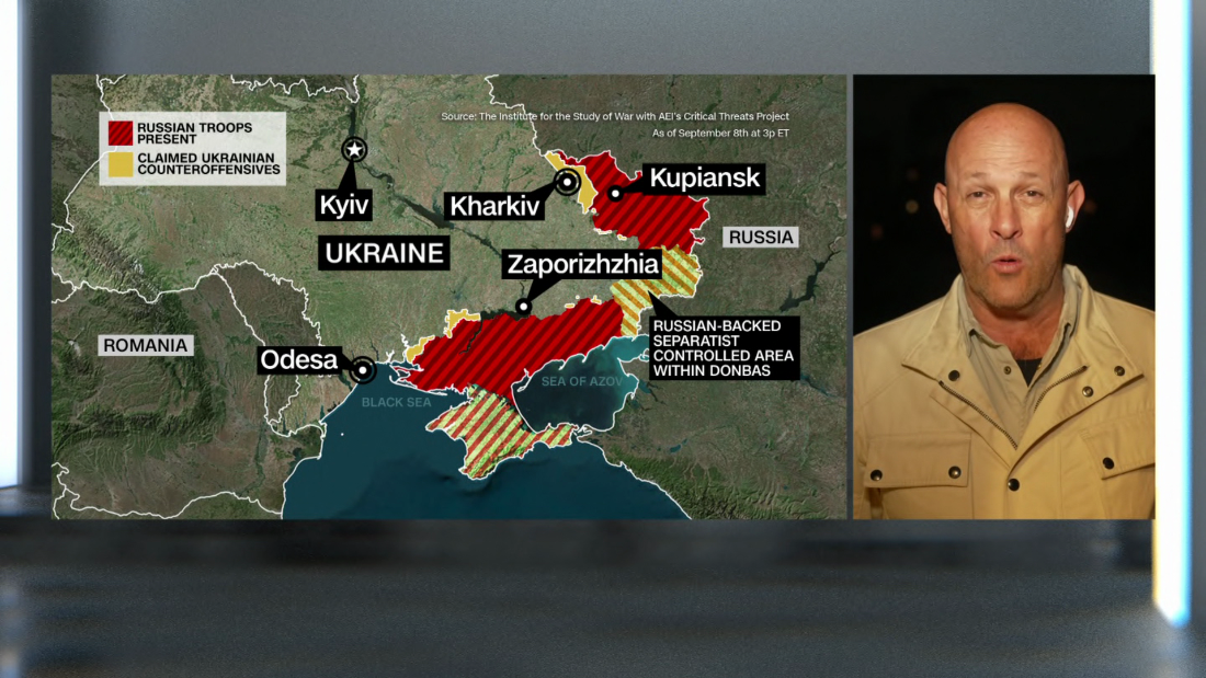 Ukraine claims its counteroffensive is making progress, recapturing key cities & disrupting Russian supply lines – CNN Video