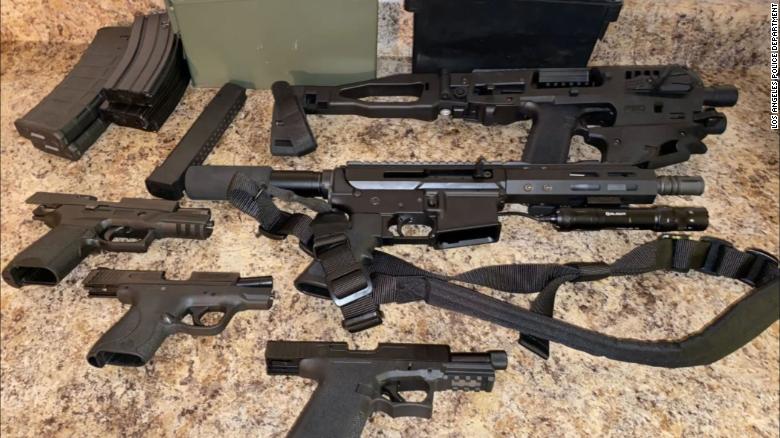 2 arrested in California after ‘cache of illegal material’ to manufacture ghost guns recovered, police say