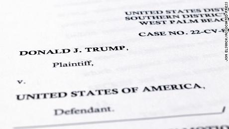 Takeaways from Trump and DOJ Mar-a-Lago special filing in main court