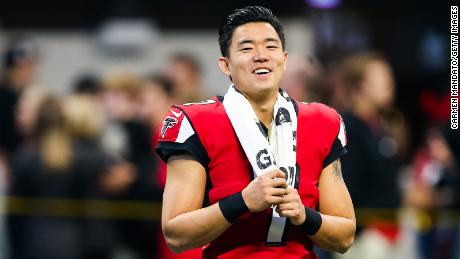 Younghoe Koo will face the Tampa Bay Buccaneers in November 2019.