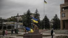 Ukrainian forces liberated the town of Balakriya.