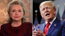 220911122548 hillary clinton trump split hp video Hear how Hillary Clinton thinks DOJ should treat Trump
