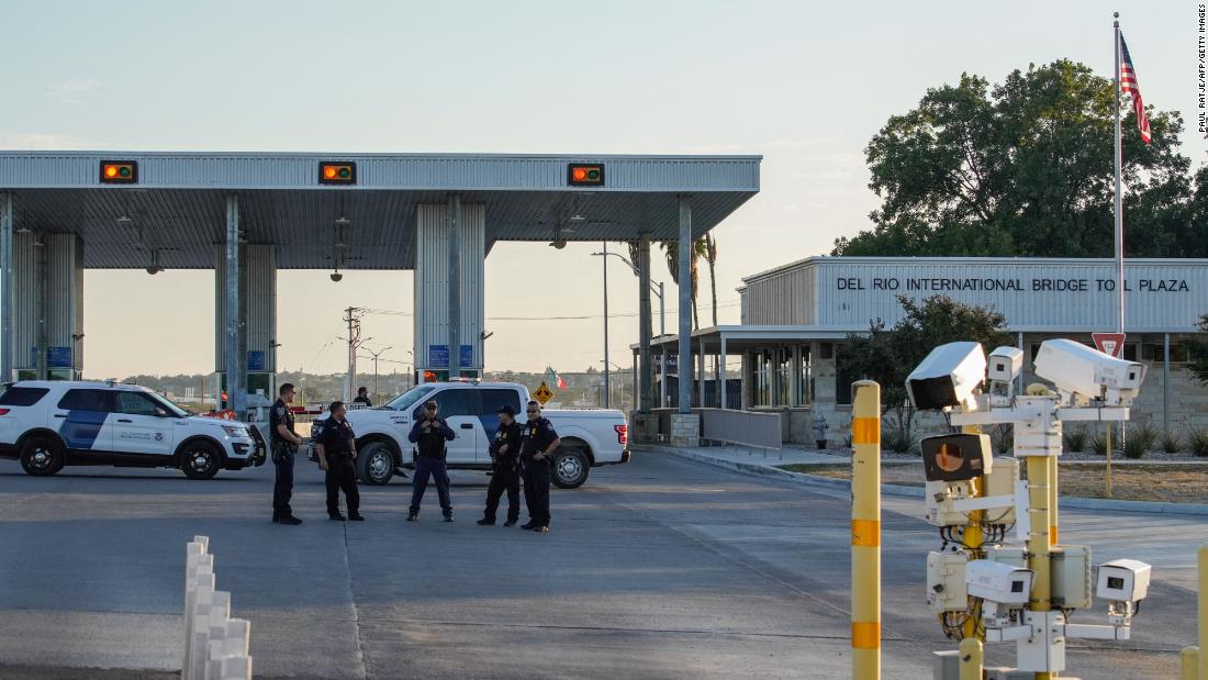 CBP officers announce the largest ever meth seizure at Del Rio Port of Entry