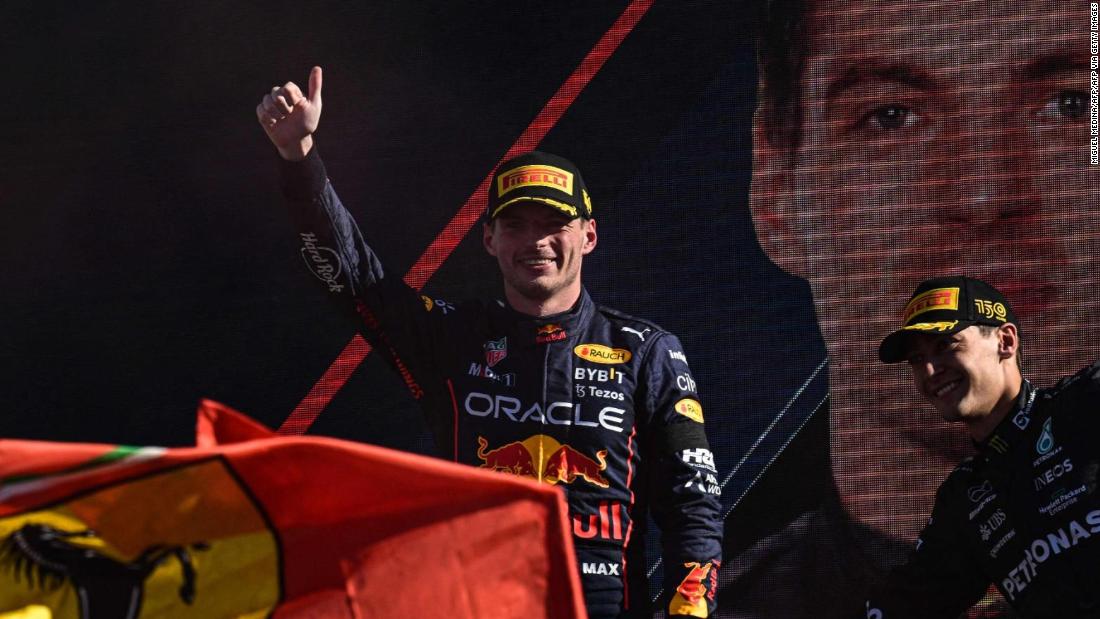 Max Verstappen claims fifth-straight victory by winning Italian Grand Prix