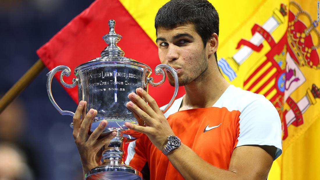 Carlos Alcaraz defeats Casper Ruud to win the US Open final 