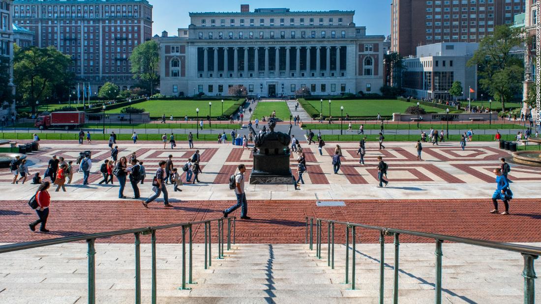 Columbia University acknowledges submitting inaccurate data for consideration in college rankings