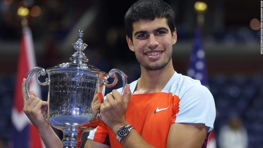 ‘More grand slams’: Carlos Alcaraz already has sights set on 2023 glory after US Open triumph