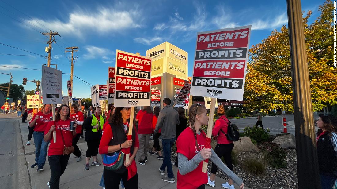 Massive health care strike: 15,000 Minnesota nurses walk off the job
