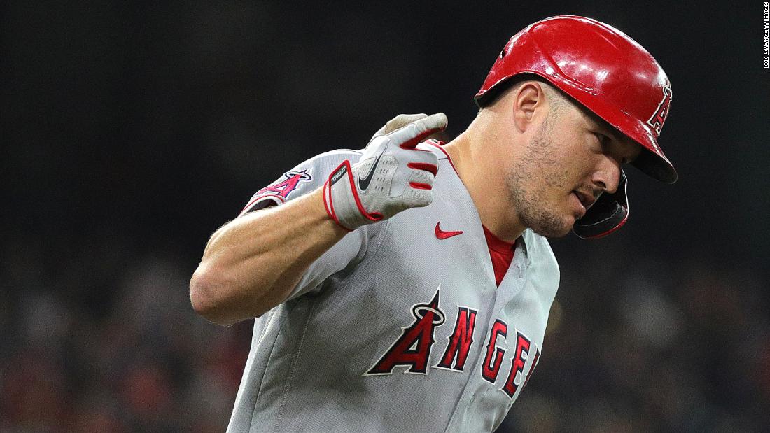 Mike Trout on the verge of MLB record after hitting a home run in seventh straight game