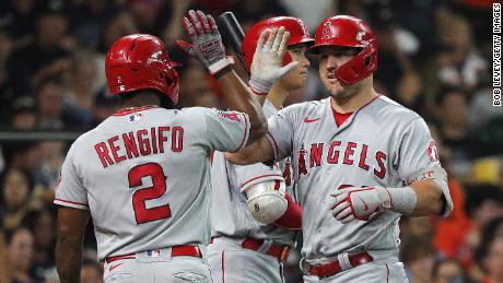 Trout was one of the two bright lights on a stuttering Angels team alongside Shohei Ohtani.