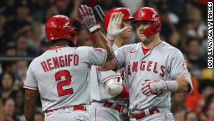 Angels' Mike Trout on cusp of MLB history after 7th straight game with home  run