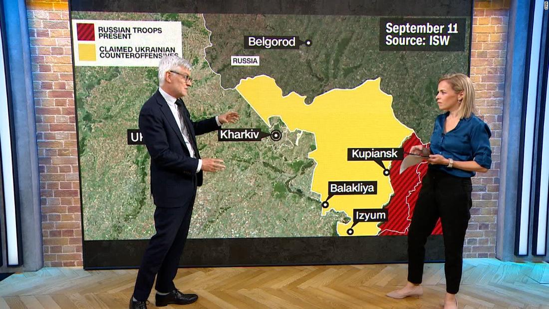 Map shows how Ukraine pulled off counteroffensive – CNN Video