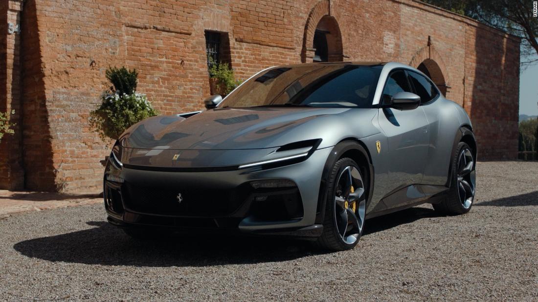 Ferrari Purosangue, the brand’s first four-door car, revealed – CNN Video