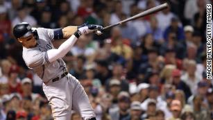 Elias Sports Bureau on X: Aaron Judge leads off with a bang, setting a new  AL single-season home run record of 62! Congratulations to Judge and the  New York Yankees for this