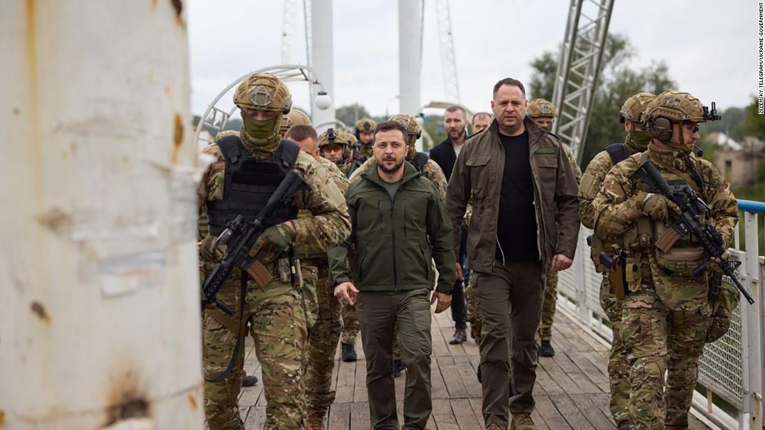 Zelensky ‘shocked’ by destruction in newly liberated city of Izium following months of Russian occupation – CNN