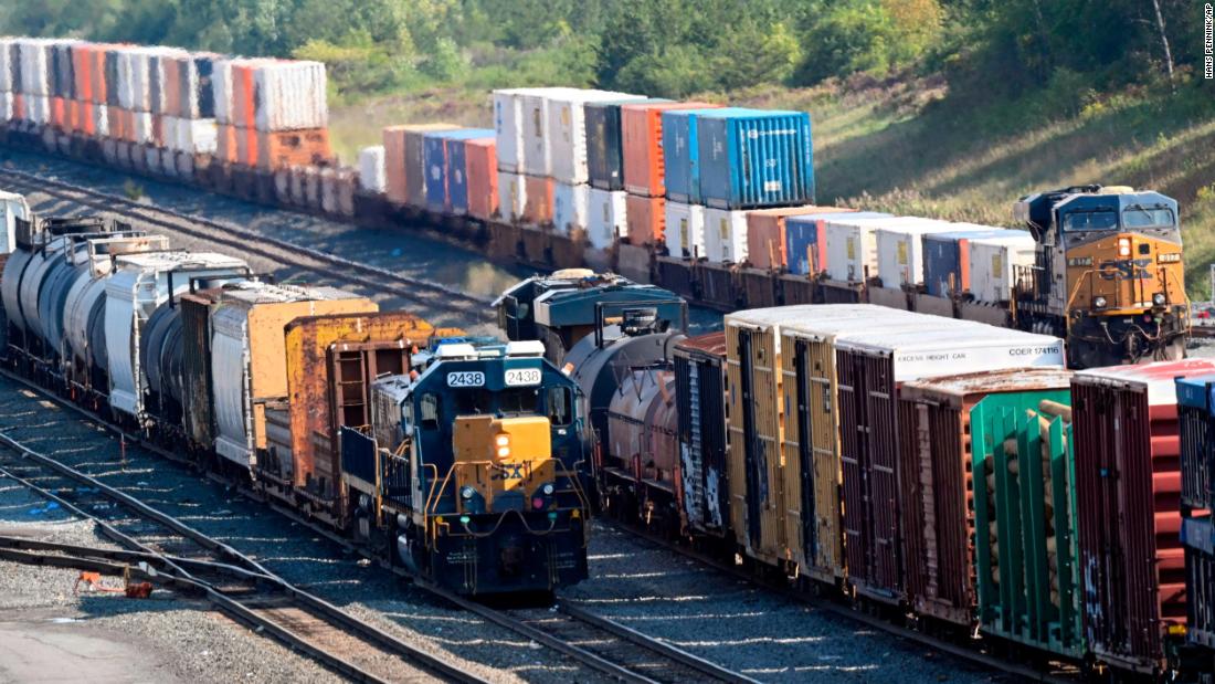 20 hours of negotiations end with tentative deal to avoid rail strike – CNN Video