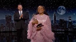 220915004910 01 quinta brunson jimmy kimmel hp video Emmy winner Quinta Brunson interrupts Jimmy Kimmel's monologue