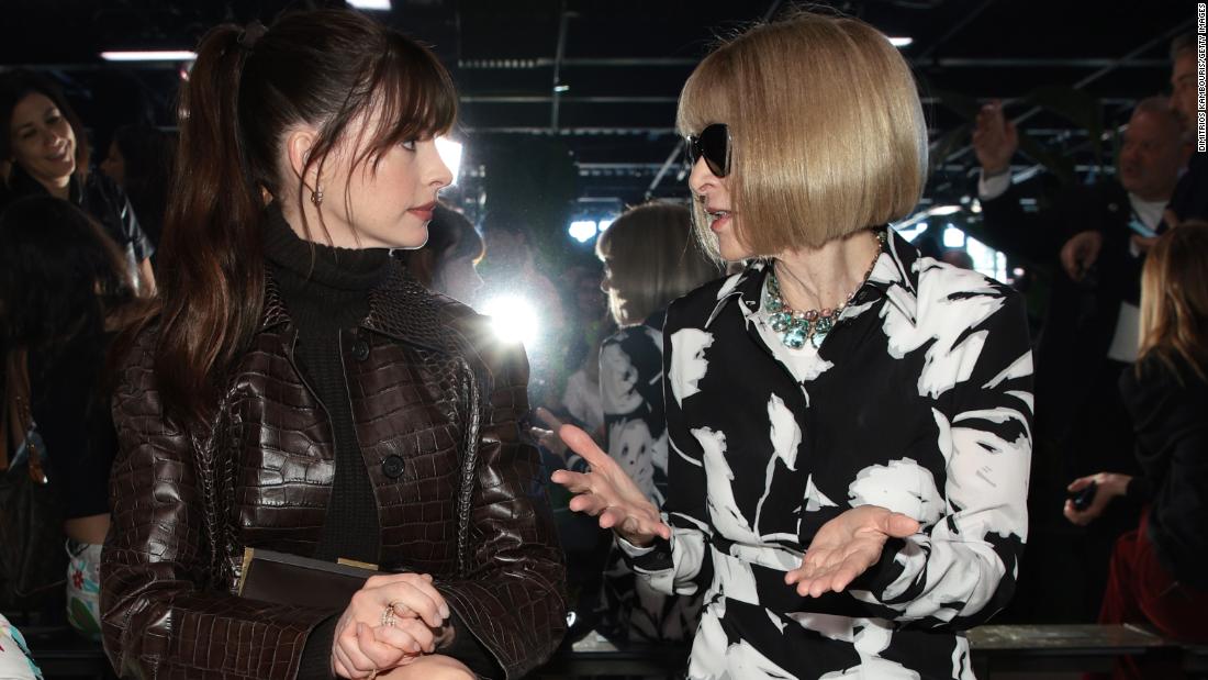 Anne Hathaway channels 'Devil Wears Prada' character almost 17 years on