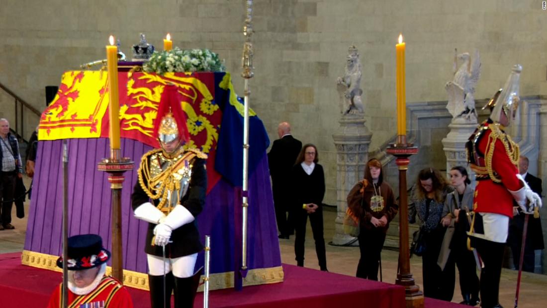 Video: Queen Elizabeth II now lying in state at Westminster Hall – CNN Video