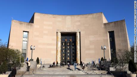 Brooklyn Public Library president Linda E. Johnson said in April that librarians could not &quot;sit idly&quot; while books rejected by a few were removed from library shelves. 