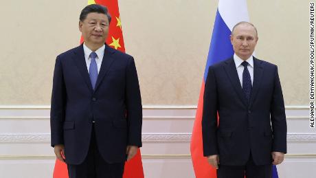 China and Russia represent a united front at the top as the Ukraine war risks exposing regional divisions