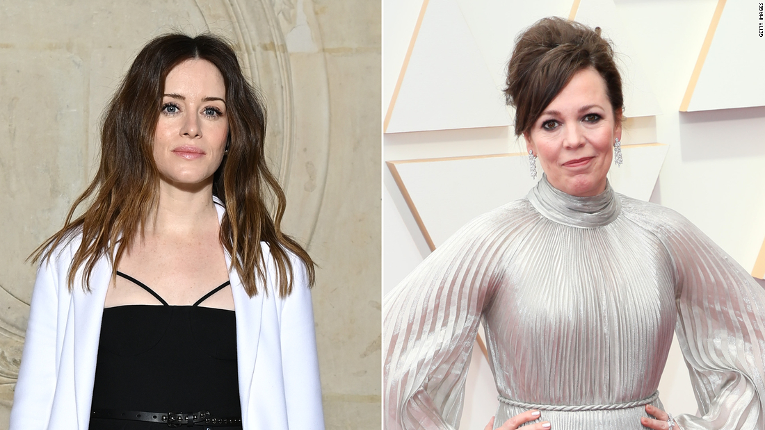 Claire Foy and Olivia Colman reflect on playing Queen Elizabeth