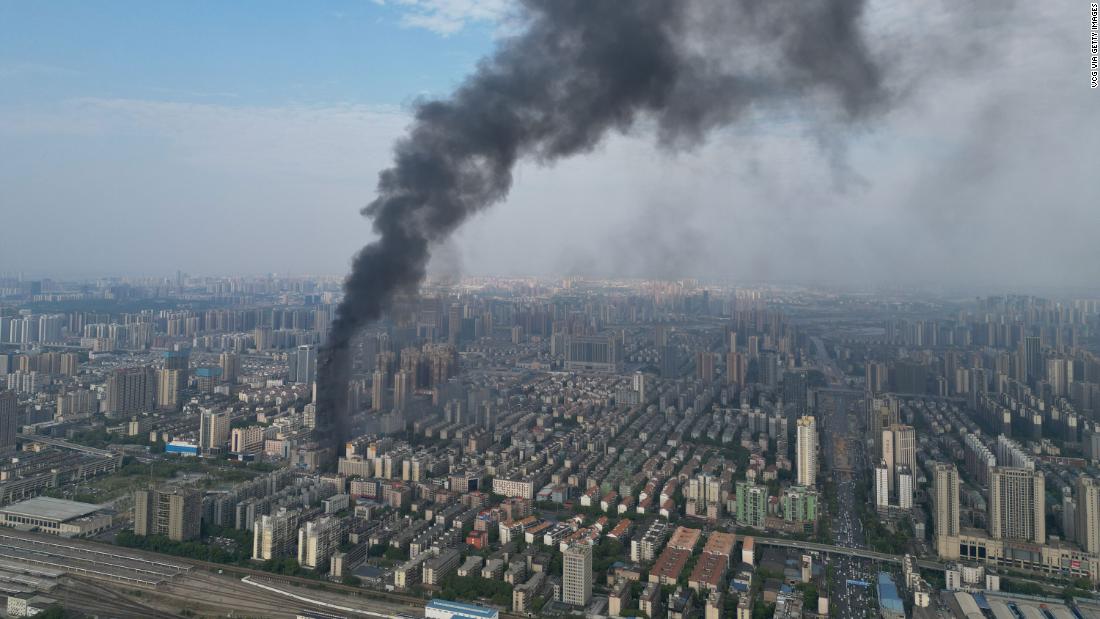 Major fire breaks out at 42-story skyscraper in Changsha China – CNN