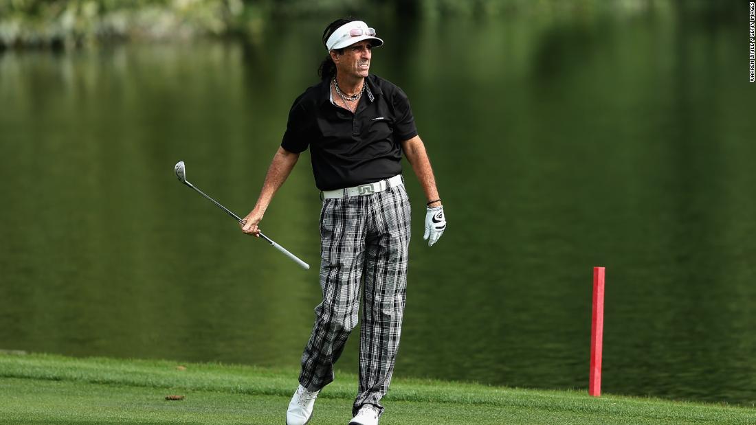 &lt;strong&gt;Alice Cooper:&lt;/strong&gt; Widely regarded as one of the most talented celebrity golfers, the former rock star is as menacing a sight for competitors as he was on stage. Cooper has authored multiple books on the game, including &quot;Golf Monster: How a Wild Rock&#39;n&#39;roll Life Led to a Serious Golf Addiction,&quot; in which he claims he is on the course 300 days a year.