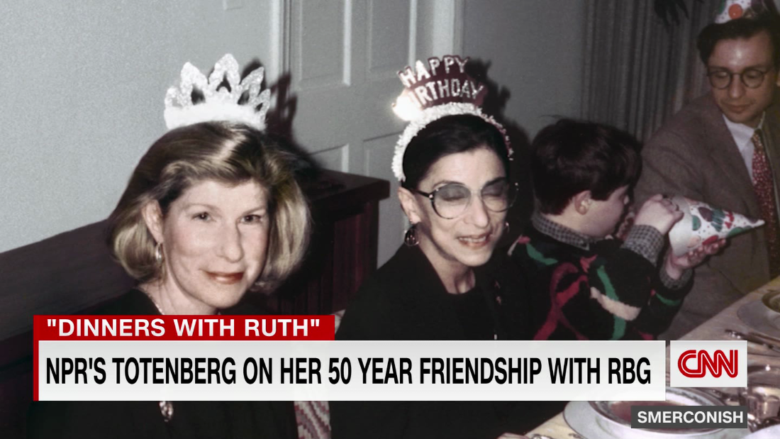 Totenberg’s 50-year friendship with RBG  – CNN Video