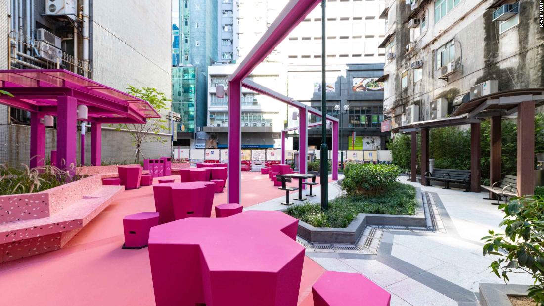 Hong Kongs Colorful New Pocket Parks Are Revitalizing Public Spaces