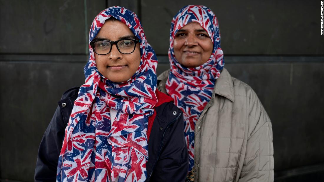 Farkhanda Ahmed and her mother, Shakeela, came from Slough, a town in Berkshire, England. &quot;We had goosebumps,&quot; Farkhanda said. &quot;Such a beautiful moment. You could hear a pin drop. I feel joy that I&#39;ve queued. ... As soon as we got in there my legs stopped hurting and I forgot about the queue. A truly incredible experience.&quot;
