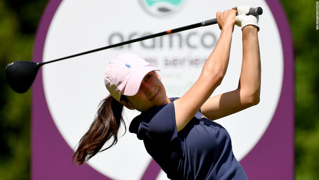 24-year-old becomes first Arab woman to win a European Tour golf title