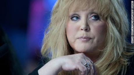 Russian singer Alla Pugacheva looks on during a casting session for &quot;Factor A,&quot; a musical television show, on March 22, 2011 in Moscow, Russia.  